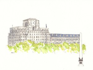 Shell Mex House from Thames